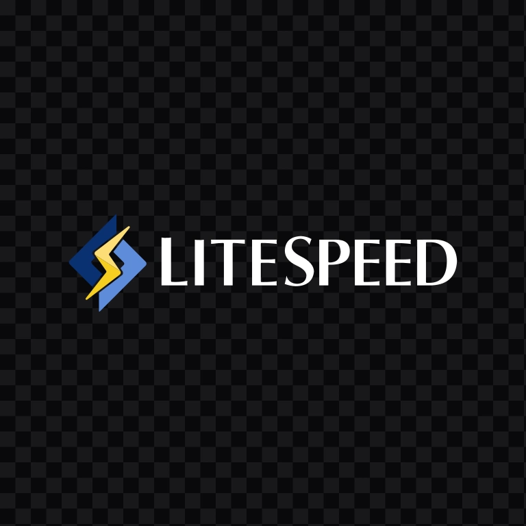 logo LiteSpeed putih SVG