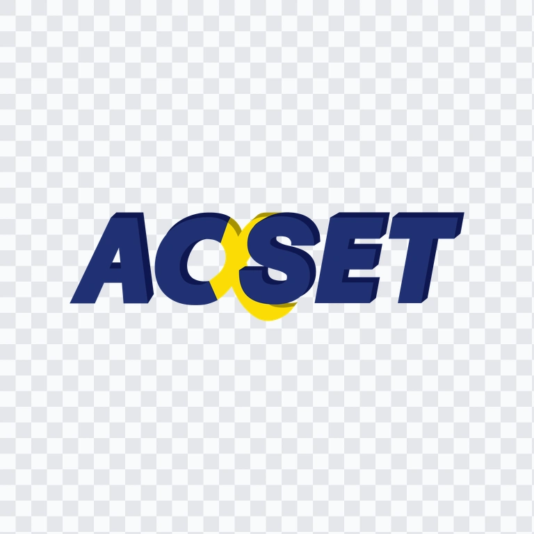 Acset Indonusa colored logo PNG
