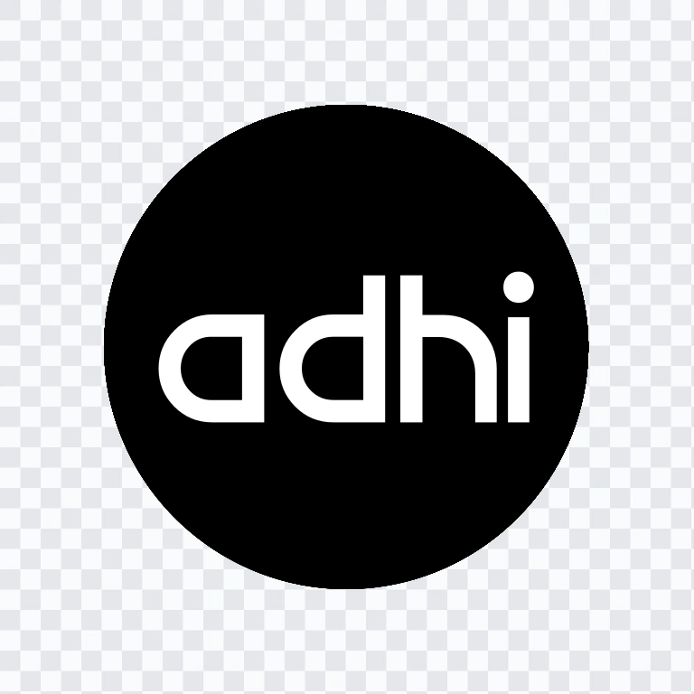Adhi Karya black logo SVG