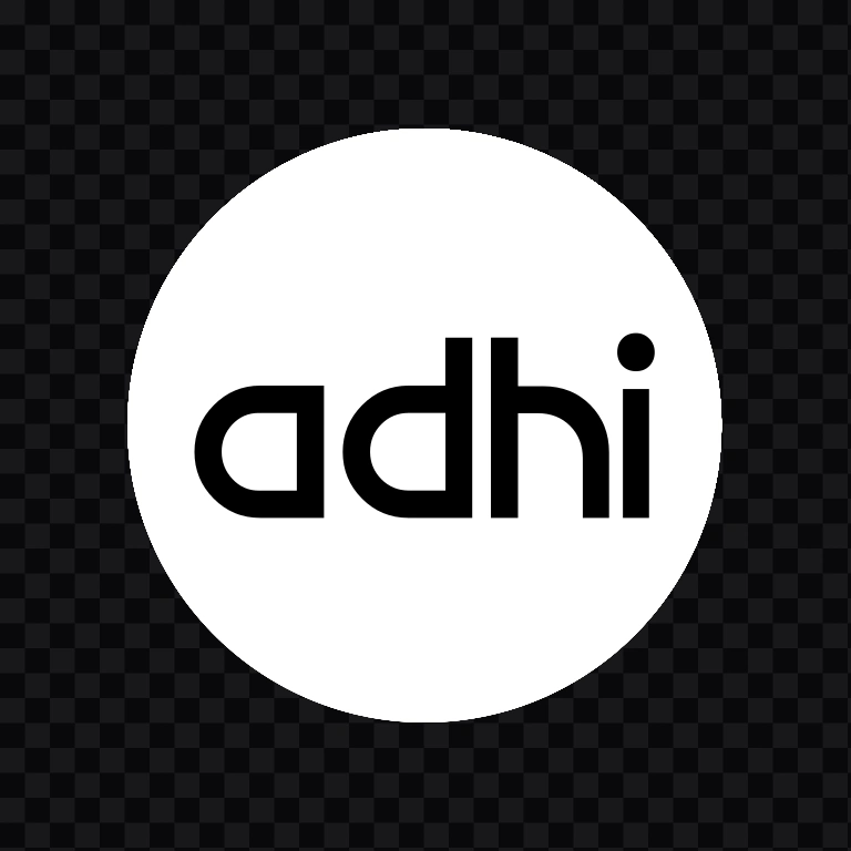 Adhi Karya white logo SVG