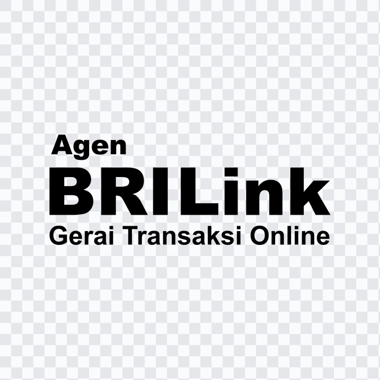 Agen BRILink black logo PNG