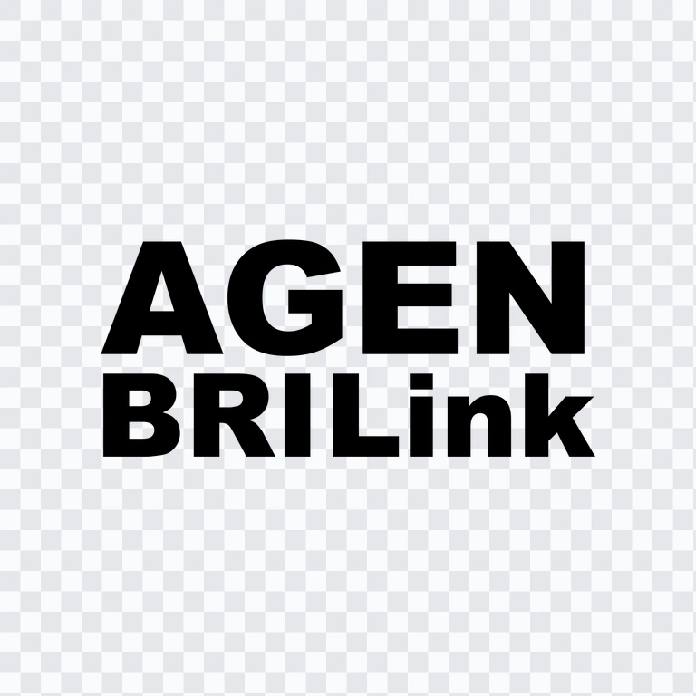 Agen BRILink black logo PNG
