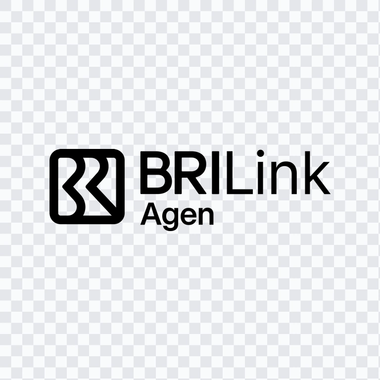 Agen BRILink black logo PNG