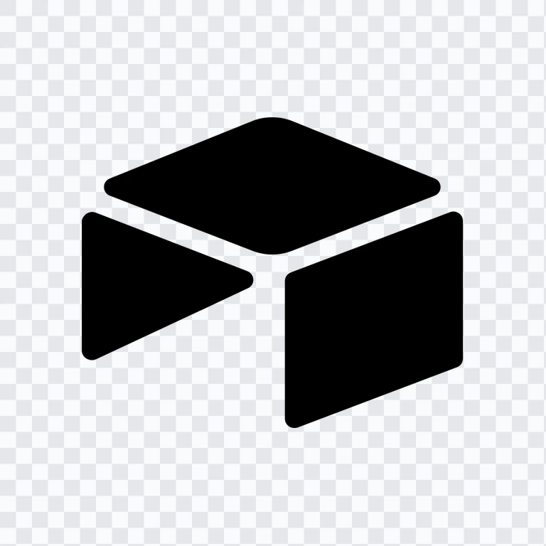 Airtable black icon PNG