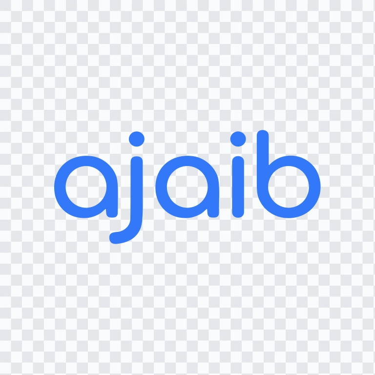 wordmark Ajaib berwarna SVG