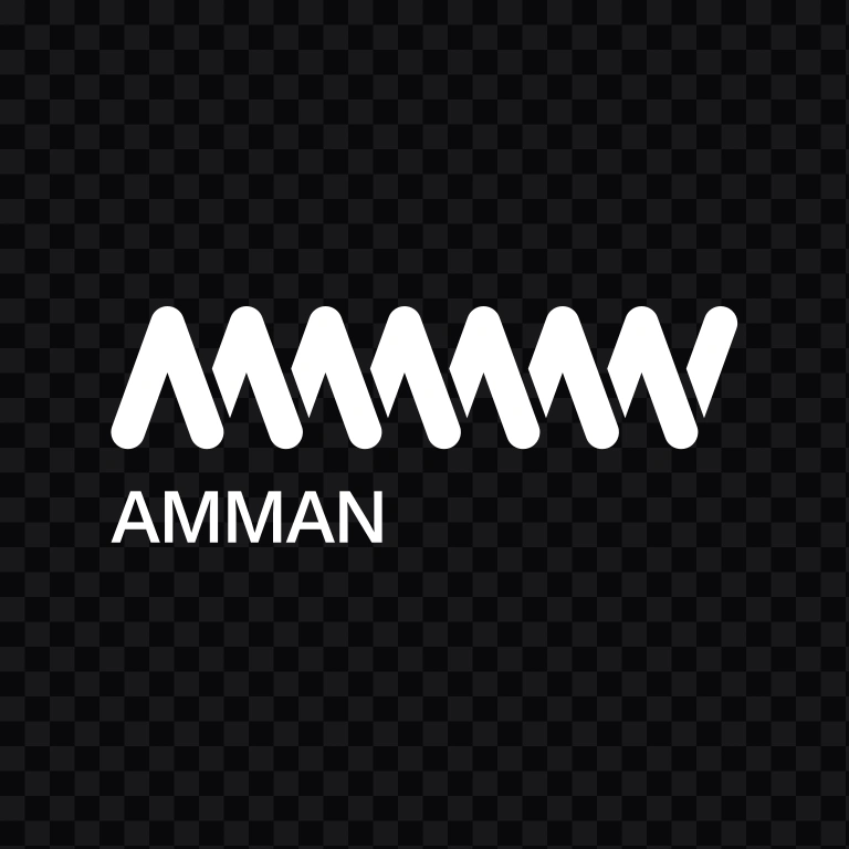 AMMAN white logo SVG