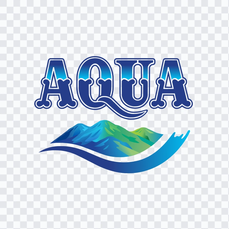 AQUA colored logo SVG