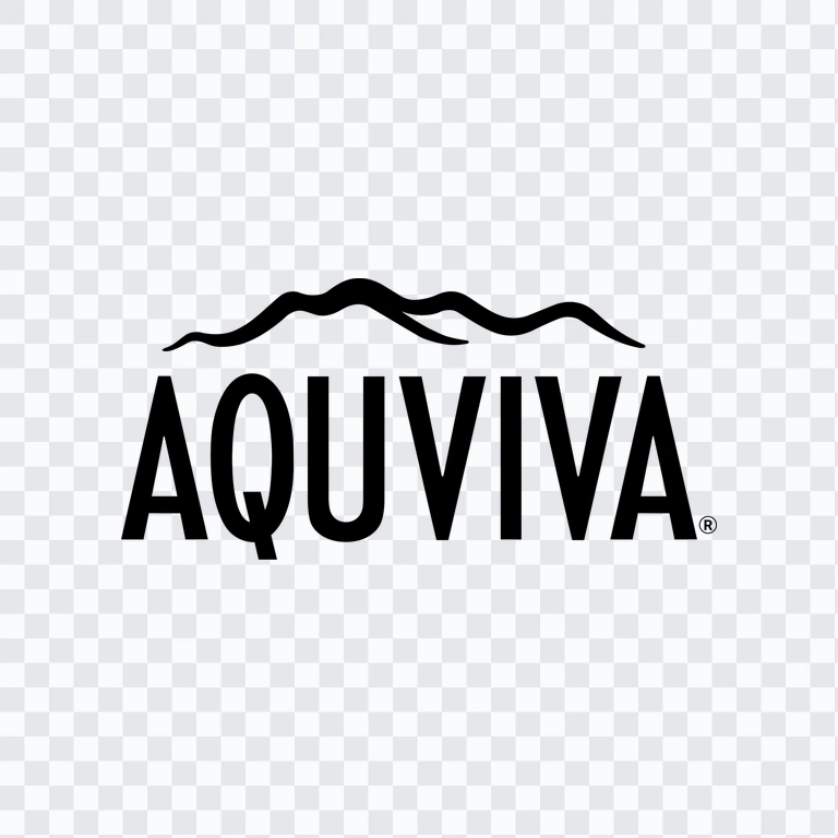 AQUVIVA black logo PNG