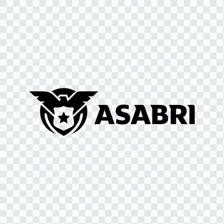 Asabri black logo PNG