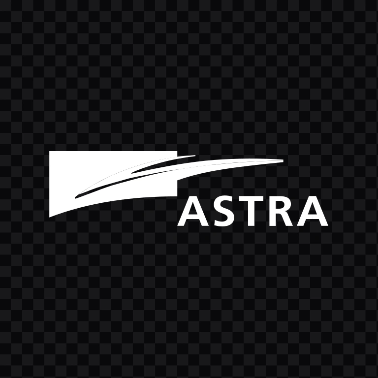 Astra white logo SVG