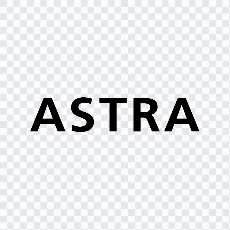Astra black wordmark SVG