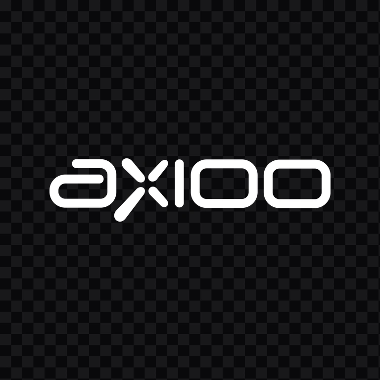 Axioo white logo PNG