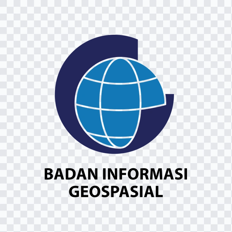 logo Badan Informasi Geospasial (BIG) berwarna PNG