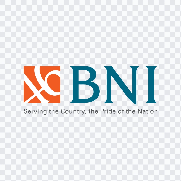 Bank Negara Indonesia (BNI) With Slogan colored logo SVG