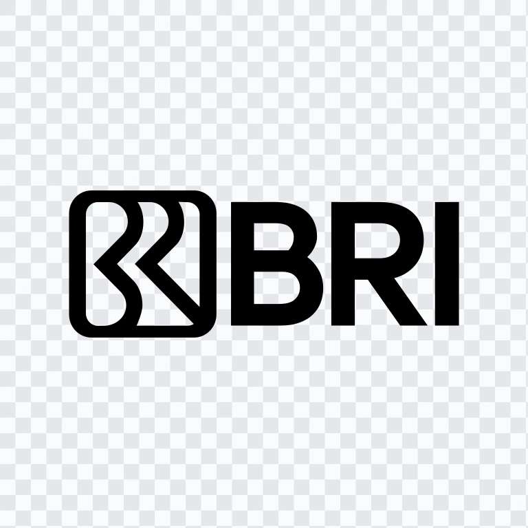 Bank Rakyat Indonesia (BRI) black logo SVG