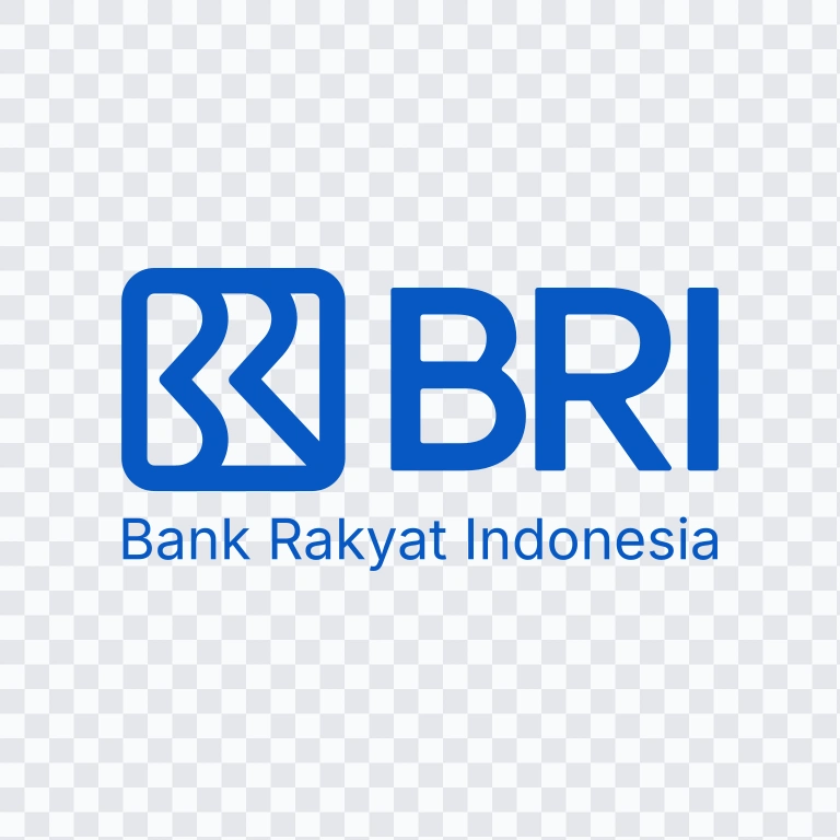 Bank Rakyat Indonesia (BRI) Horizontal With Full Name colored logo SVG
