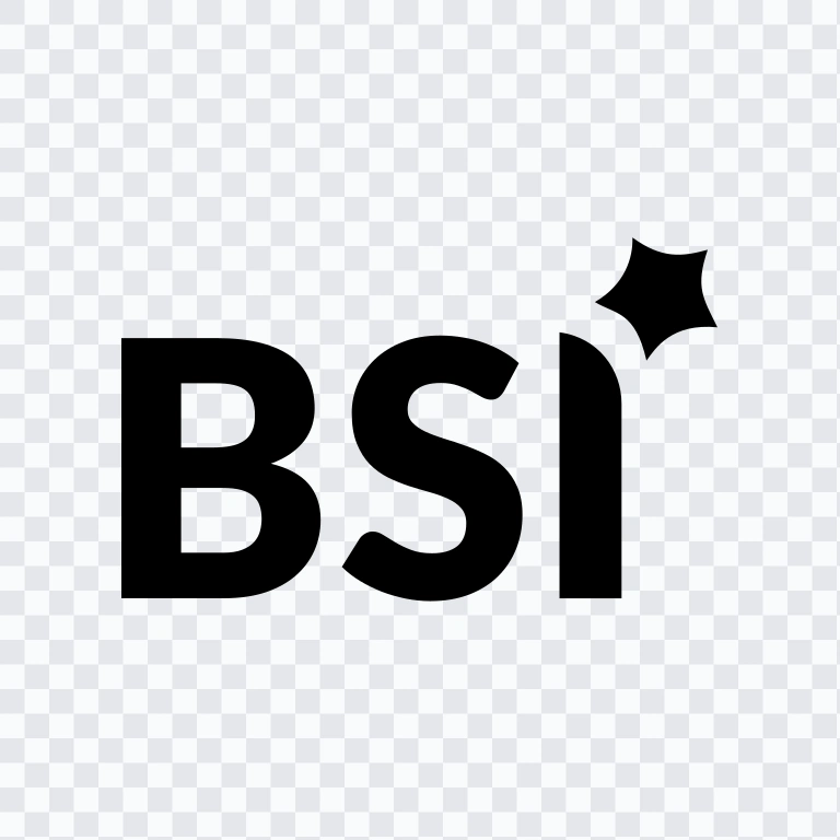 Bank BSI Square black logo SVG