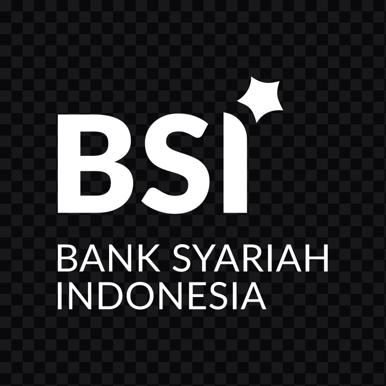Bank BSI Vertical white logo SVG