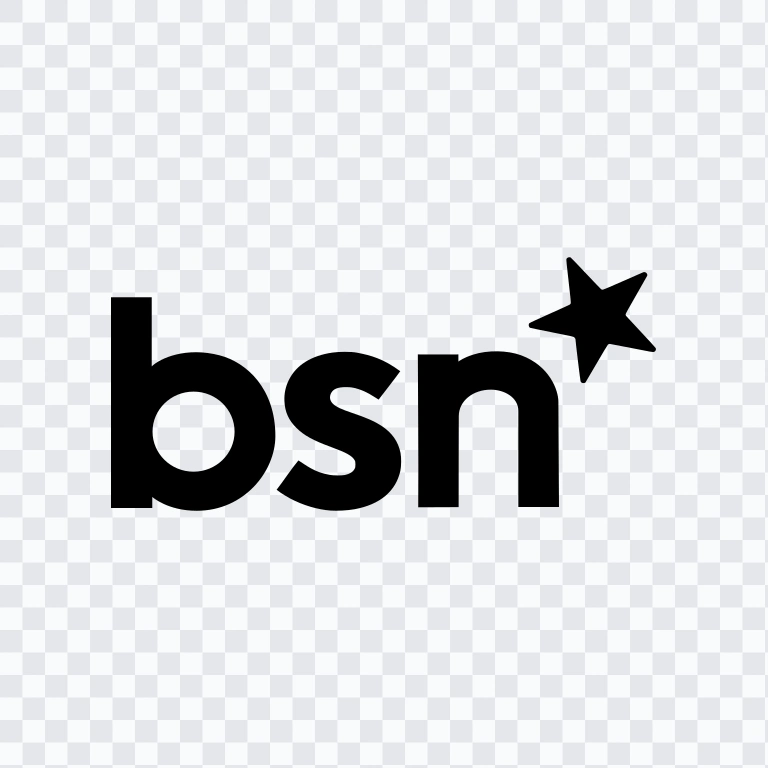 Bank BSN Horizontal Without Full Name black logo SVG