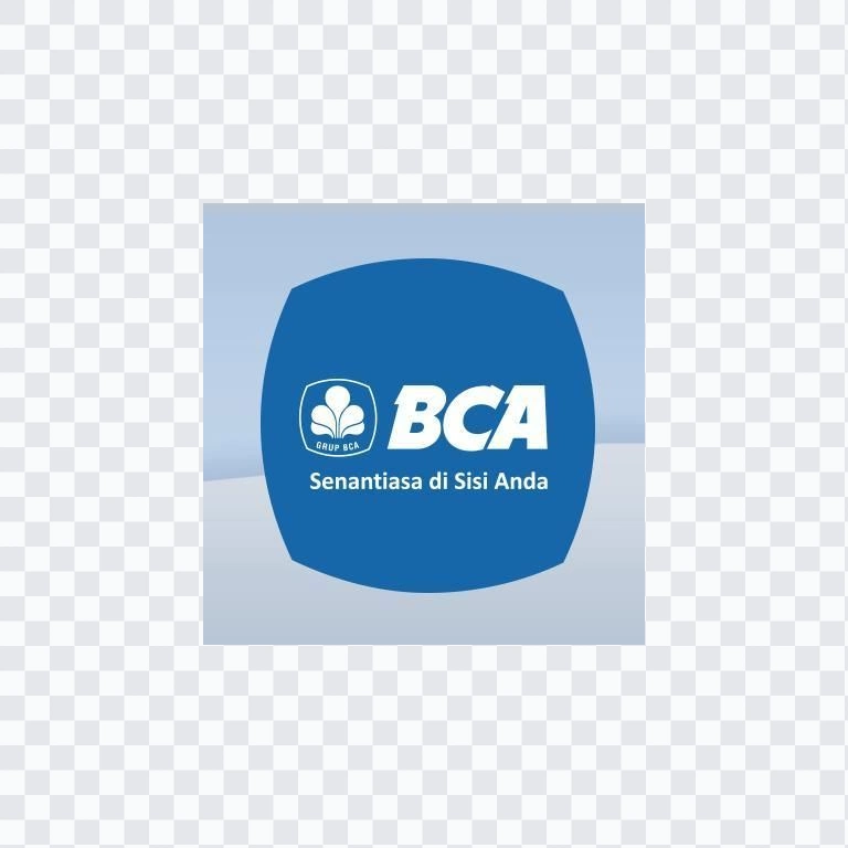 ikon Bank Central Asia (BCA) berwarna PNG