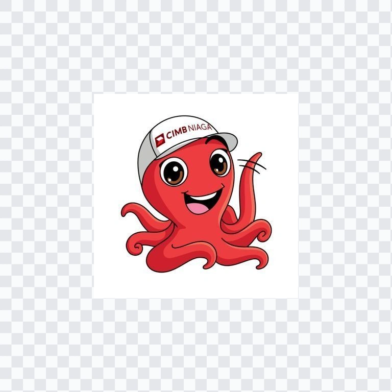 Bank CIMB Niaga colored icon PNG