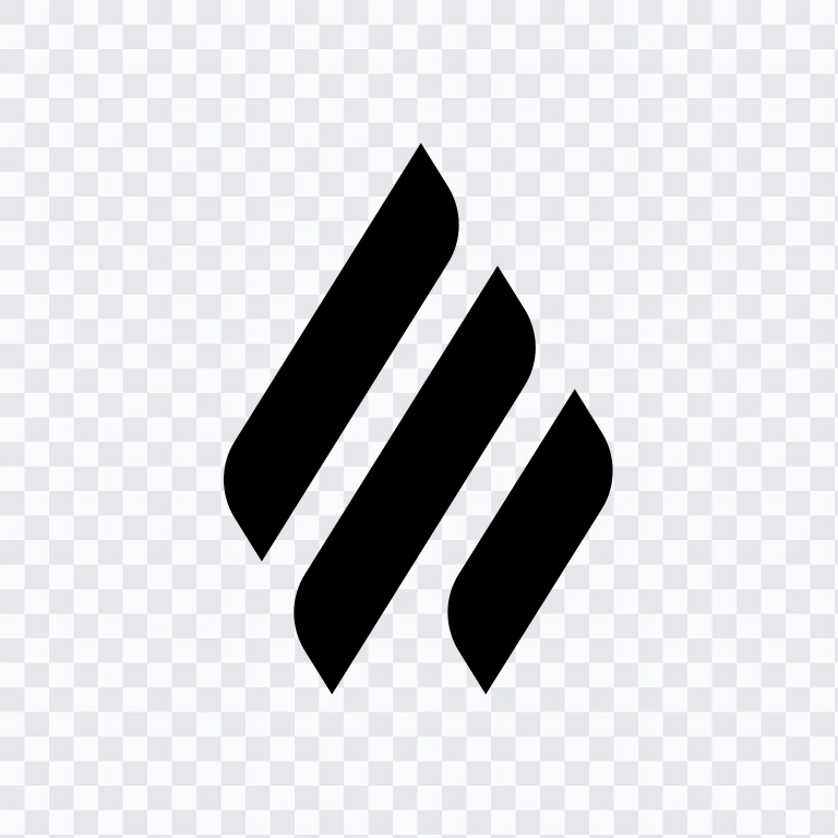 Bank DKI Jakarta Square black icon SVG