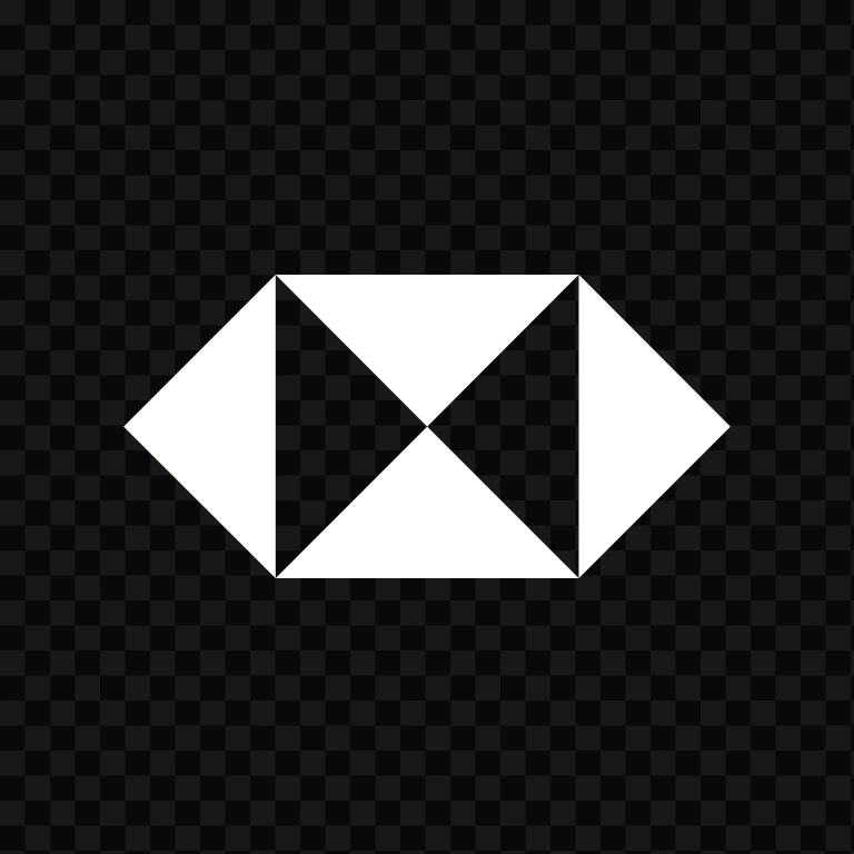 HSBC Bank light symbol SVG
