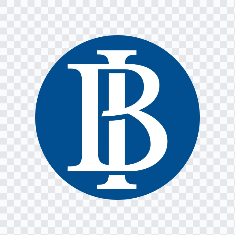 ikon Bank Indonesia berwarna SVG