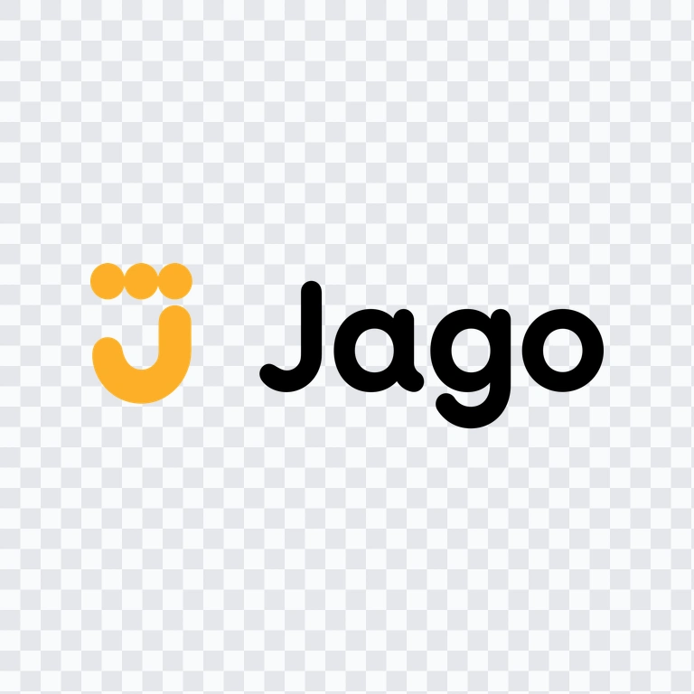Bank Jago colored logo PNG