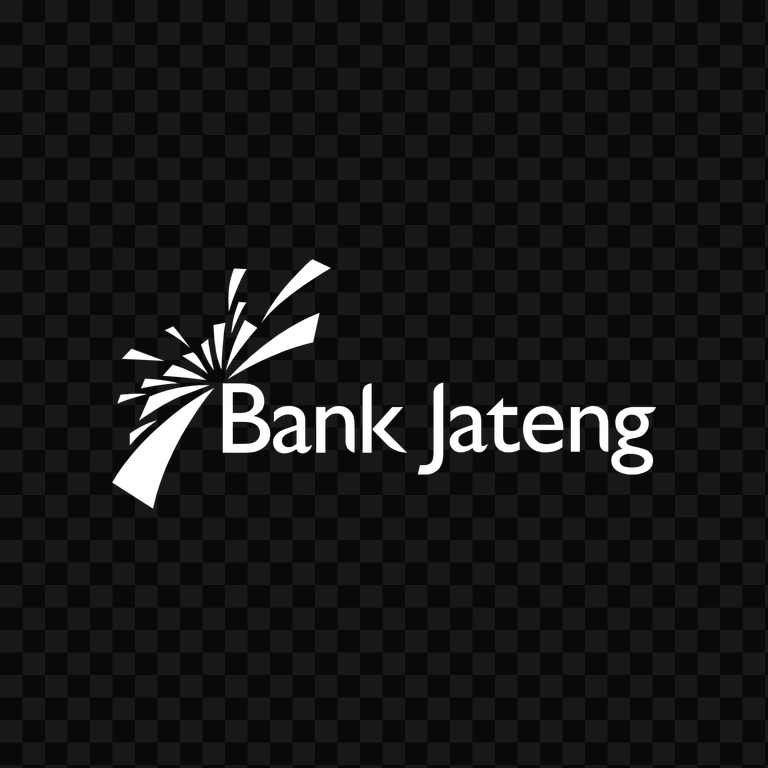 Bank Jateng white logo PNG