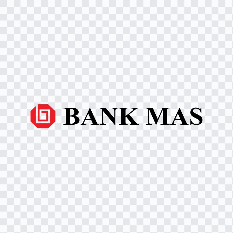 logo Bank MAS berwarna SVG