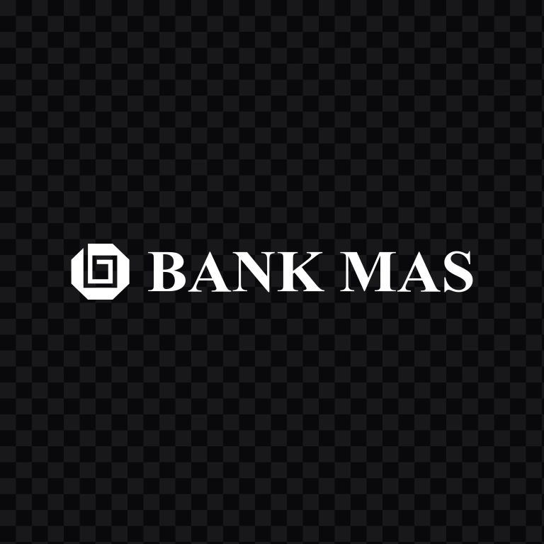 logo Bank MAS putih SVG