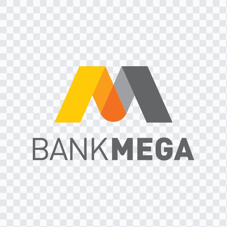 Bank Mega colored logo SVG