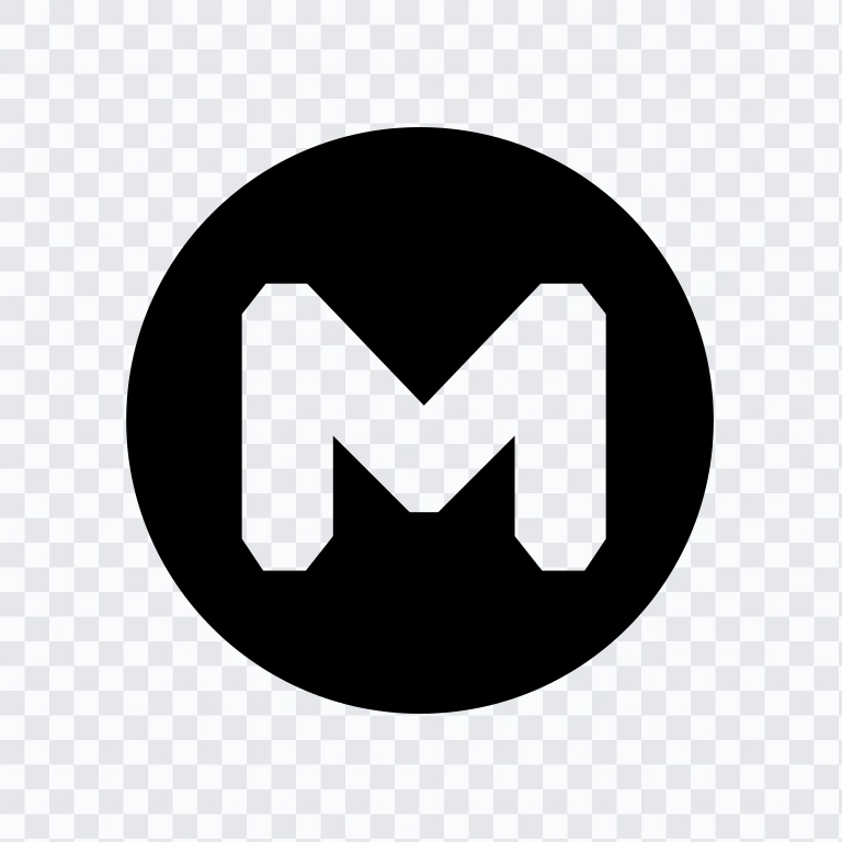 Bank Mestika black icon SVG