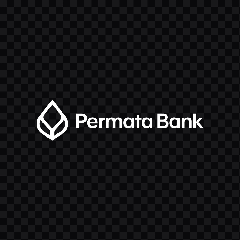 Bank Permata light logo PNG