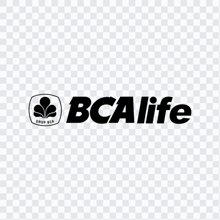 logo BCA Life hitam PNG