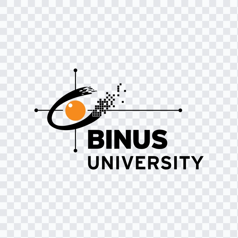 BINUS University black logo SVG