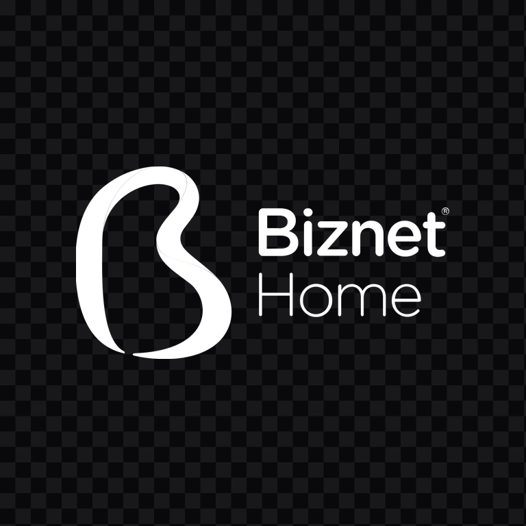 logo Biznet putih PNG