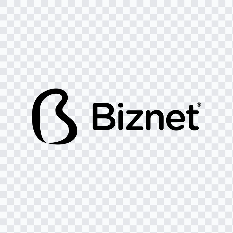 logo Biznet hitam PNG