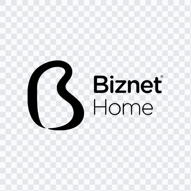 logo Biznet hitam PNG