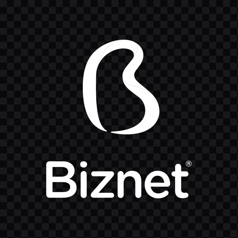 logo Biznet putih PNG