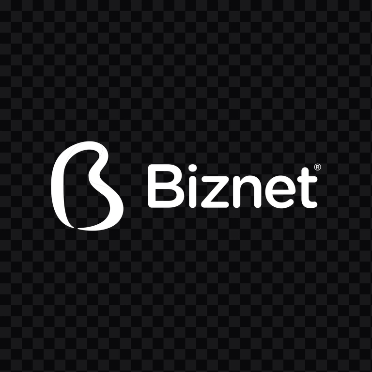 logo Biznet putih PNG