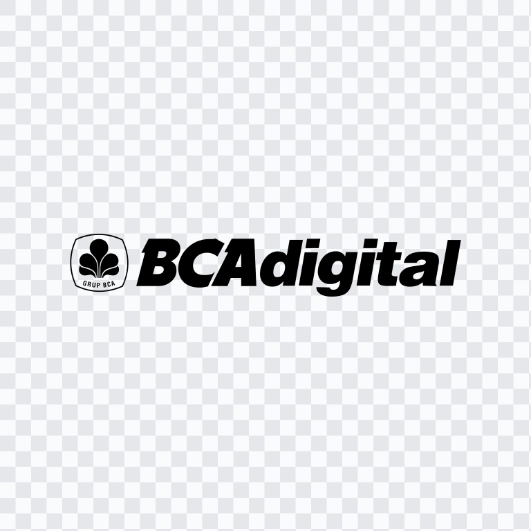 blu by BCA Digital black logo SVG