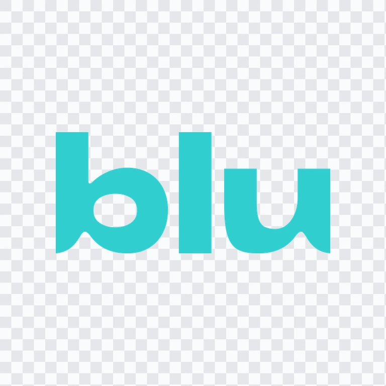 blu by BCA Digital colored logo PNG