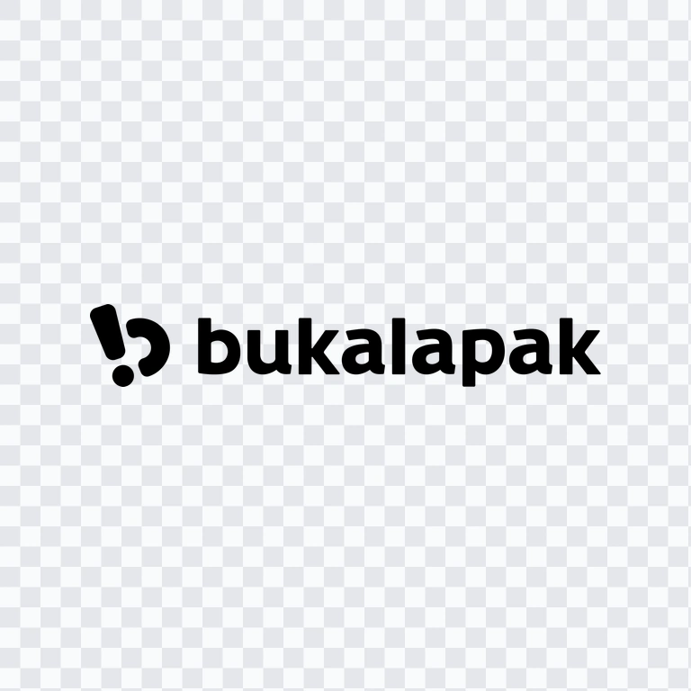 logo Bukalapak hitam PNG