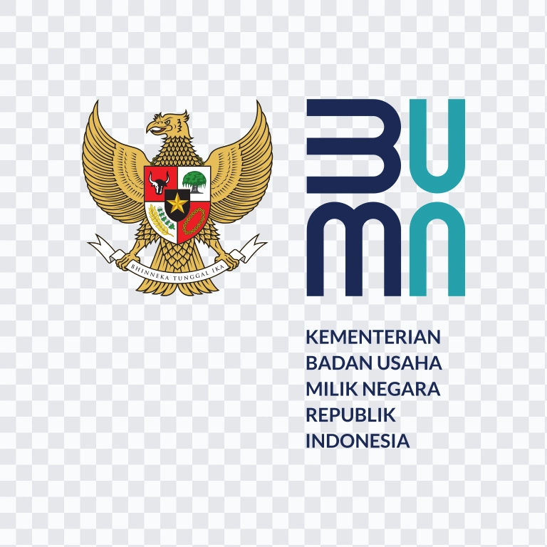logo BUMN berwarna SVG