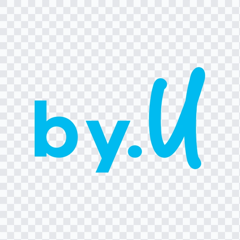 by.U colored logo SVG