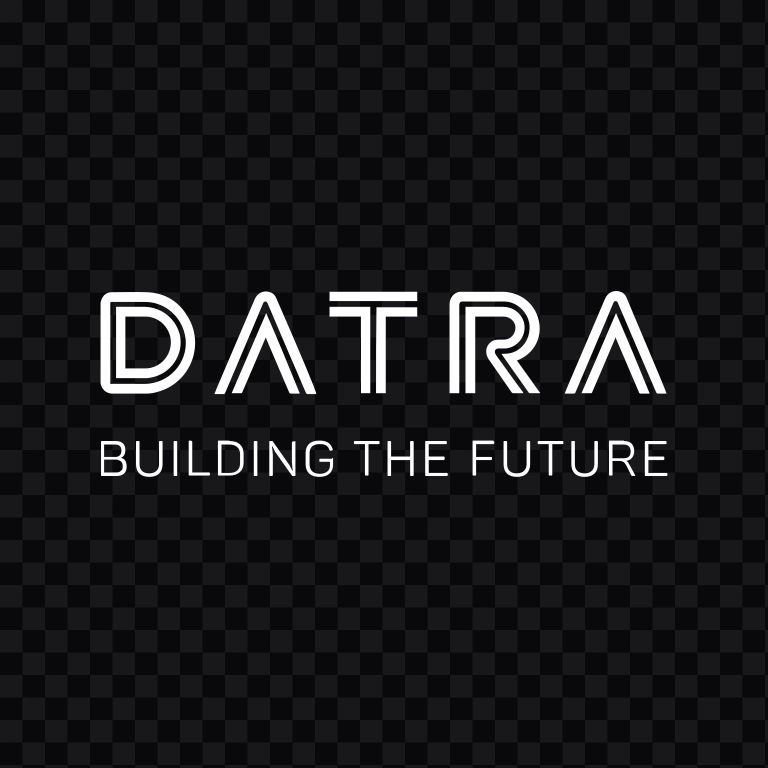 Datra white wordmark SVG