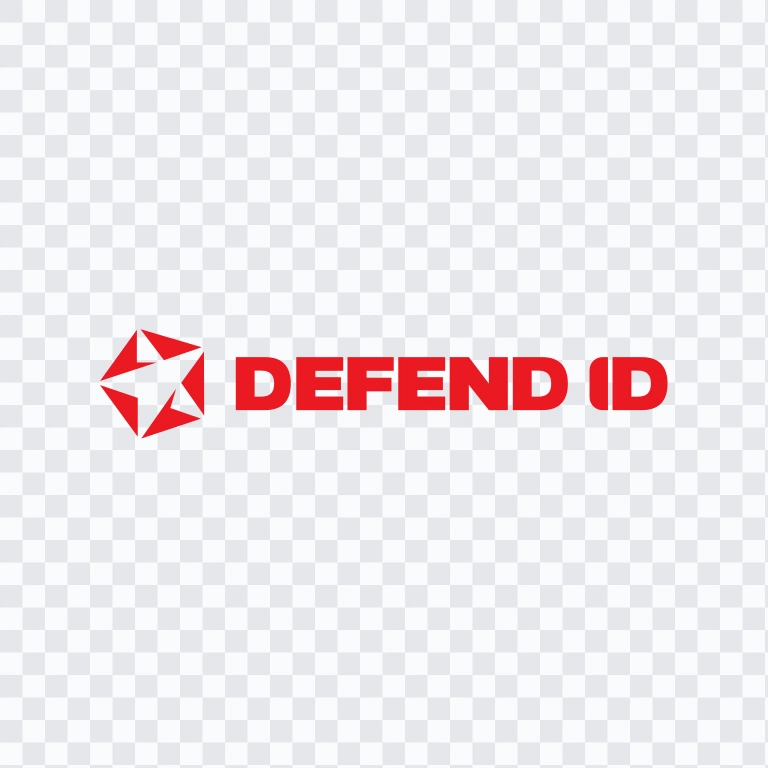 logo Defend ID Horizontal berwarna SVG