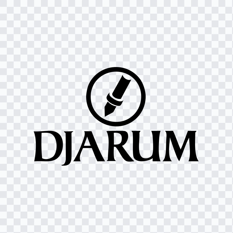 Djarum Vertical black logo SVG